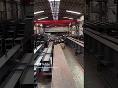 H kiriş kaynaklı çelik yapısı yapım vinç pist bantı sıcak vallası