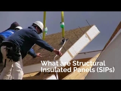 Yapısal yalıtımlı OSB EPS PU XPS PIR Sandviç Duvar SIP Panelleri