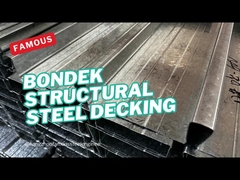 Bondek Alternatif Galvanizli Kompozit Metal Zemin Güvertesi ComFlor 210 Comflor 60